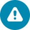 Warning label icon